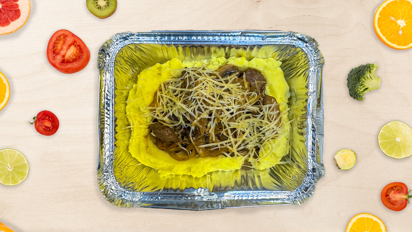 Бефстроганов с говядиной и шампиньонами