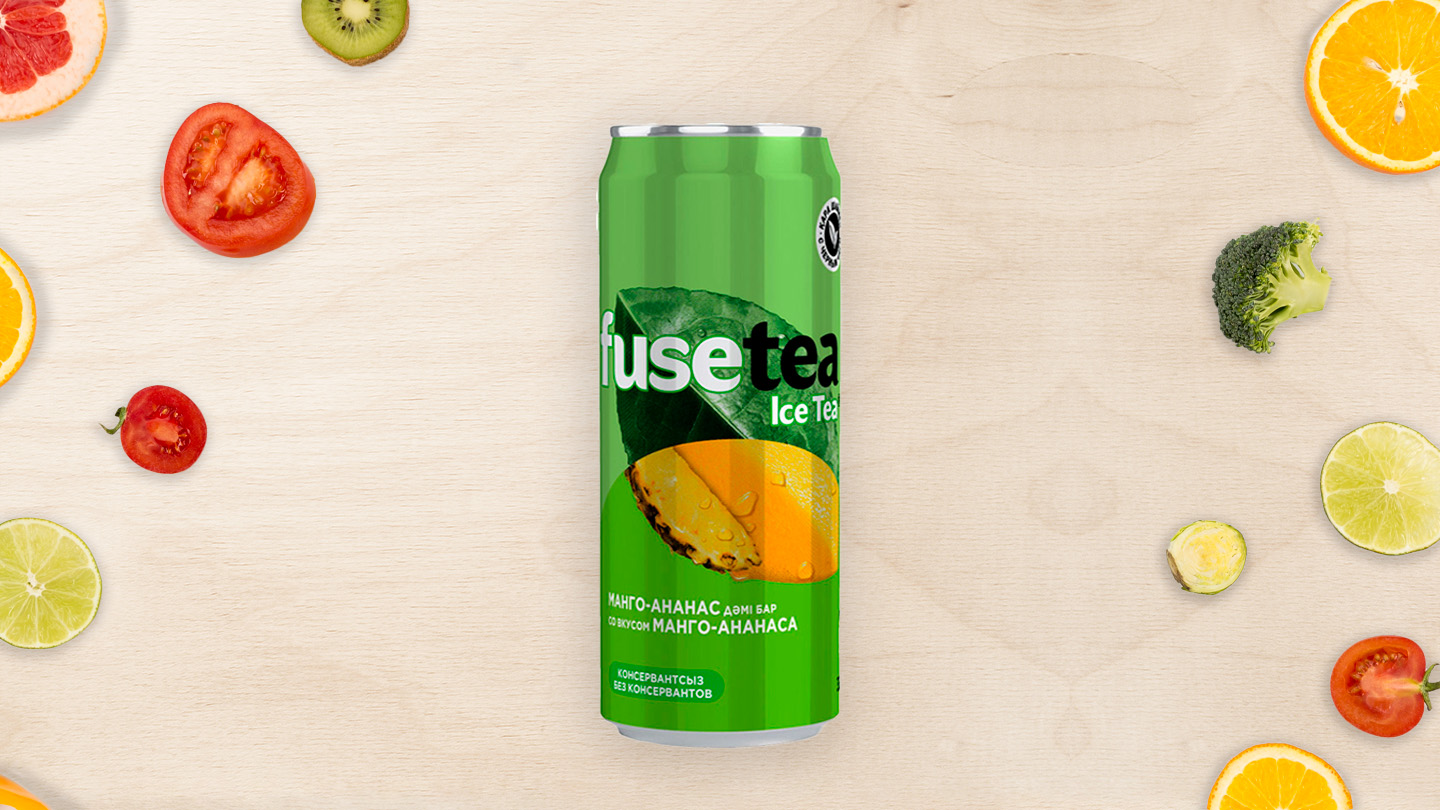 Fuse Tea манго-ананас (330 мл)